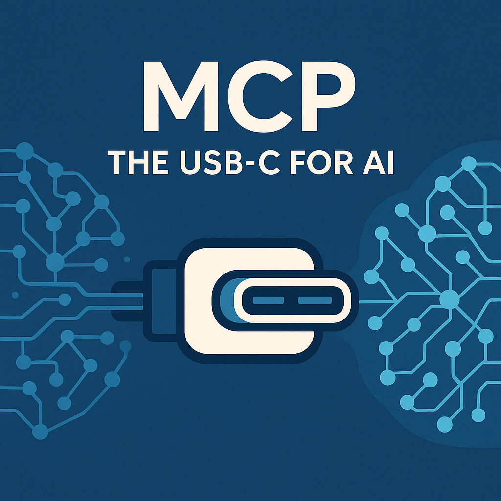 MCP standardizing AI connections like USB-C